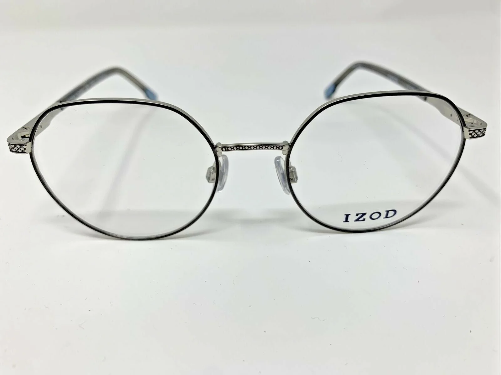 IZOD Eyeglasses Frames 2080 49-19-145 Gunmetal Full Rim FF30