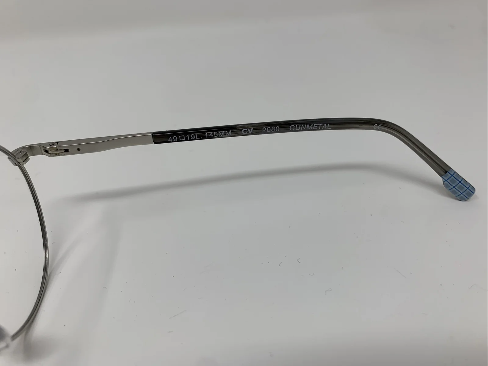IZOD Eyeglasses Frames 2080 49-19-145 Gunmetal Full Rim FF30 4