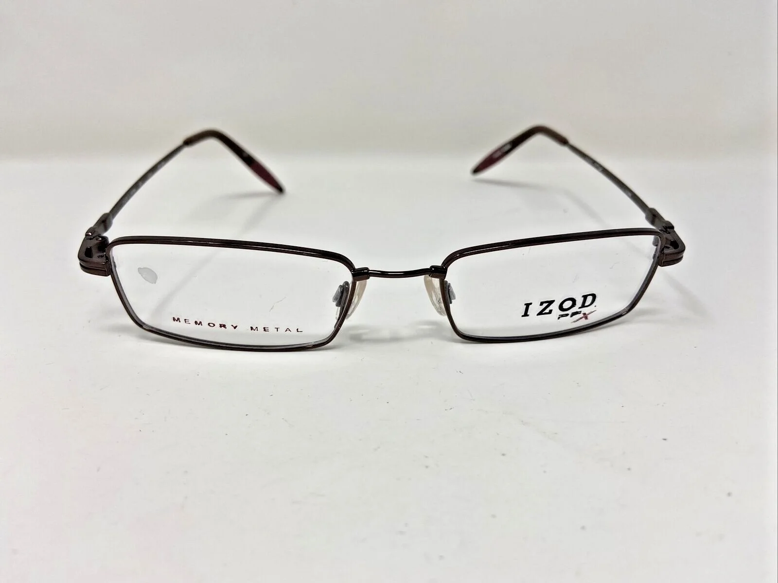 IZOD Eyeglasses Frames X524 51-18-140 Brown Full Rim F732