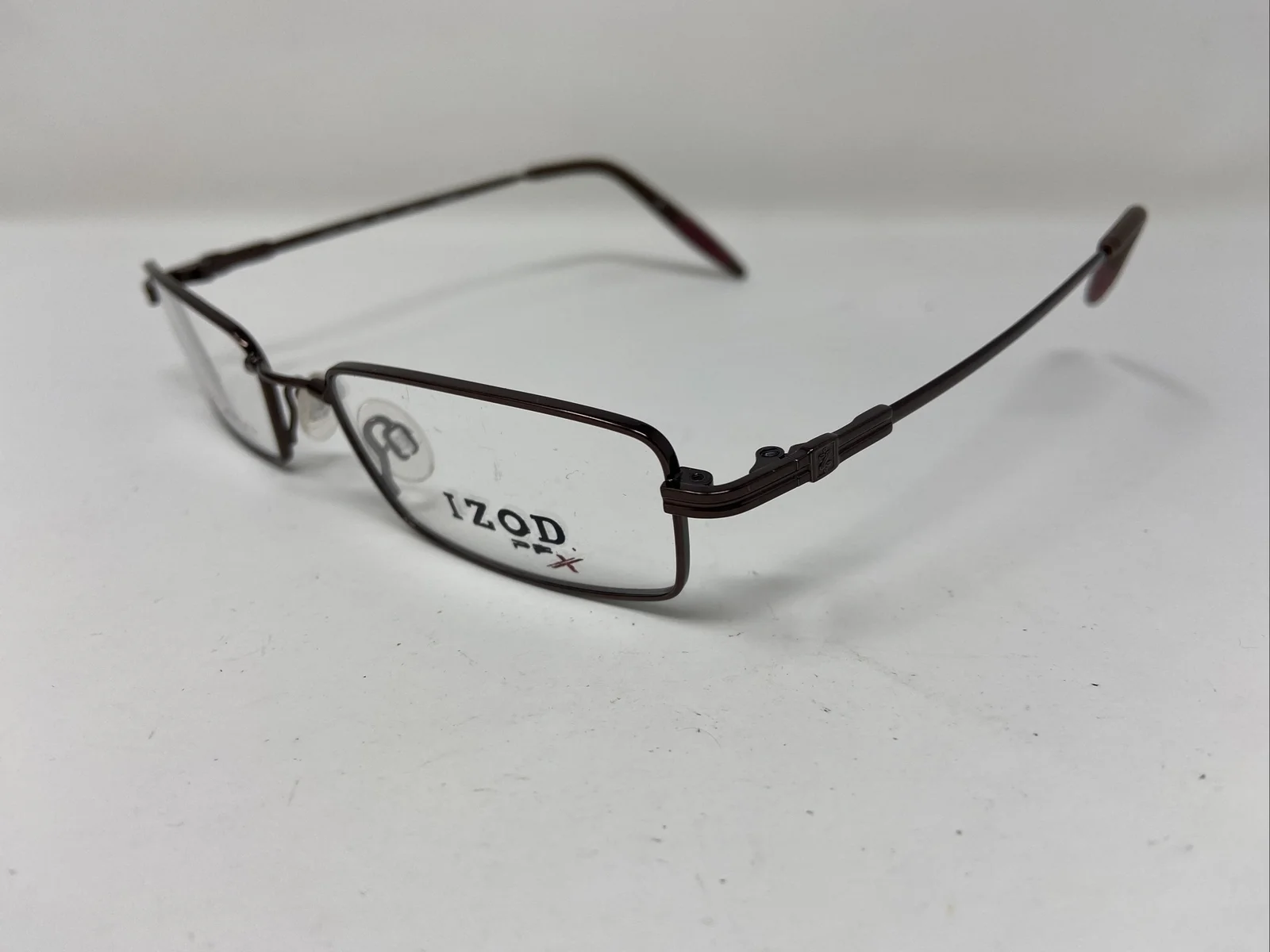 IZOD Eyeglasses Frames X524 51-18-140 Brown Full Rim F732 2
