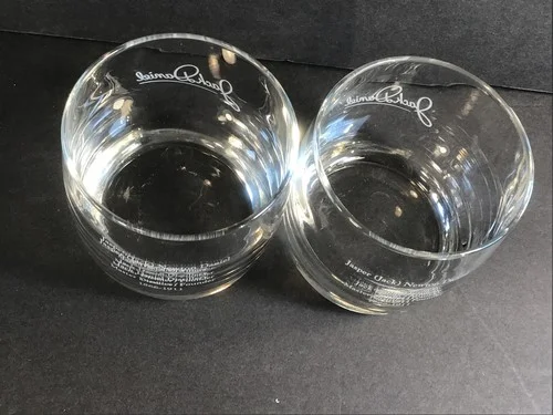Jack Daniels Master Distiller Signature Glasses Jasper Jack Newton DanielsSet 2 4