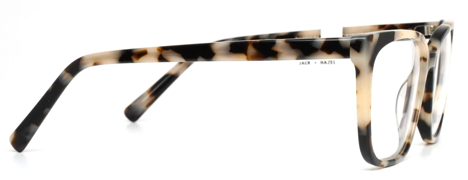 JACK + HAZEL Poppy Tokyo Tortoise Womens Square Eyeglasses 54-18-145 B:44 4