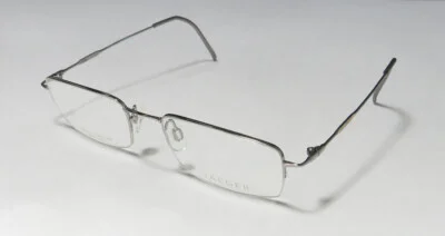 JAEGER 2344-V 62 HALF RIM PURE TITANIUM FRAME DESIGNER MADE IN JAPAN EYEGLASSES