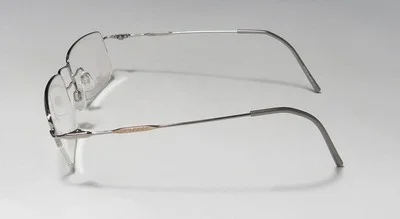 JAEGER 2344-V 62 HALF RIM PURE TITANIUM FRAME DESIGNER MADE IN JAPAN EYEGLASSES 4