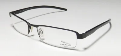JAGUAR SPIRIT 33507 MODERN DESIGNER UNIQUE HALF-RIMLESS SPORTY CLASSY EYEGLASSES