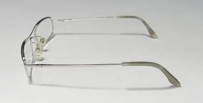 JAI KUDO 413 M12 SILVER FULL RIM RECTANGULAR SHAPE BRAND NAME MODERN EYEGLASSES 4