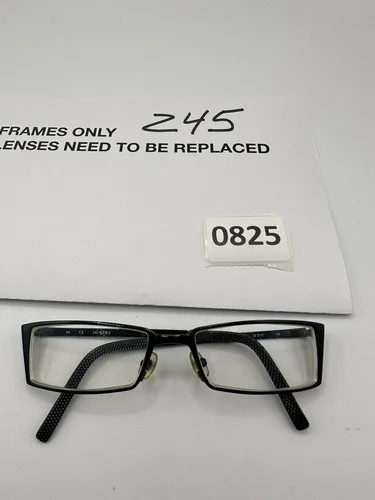 Jai Kudo Eyeglasses (1014) 480 MOI 52 17 135 Black Square Full Rim FRAMES ONLY 2
