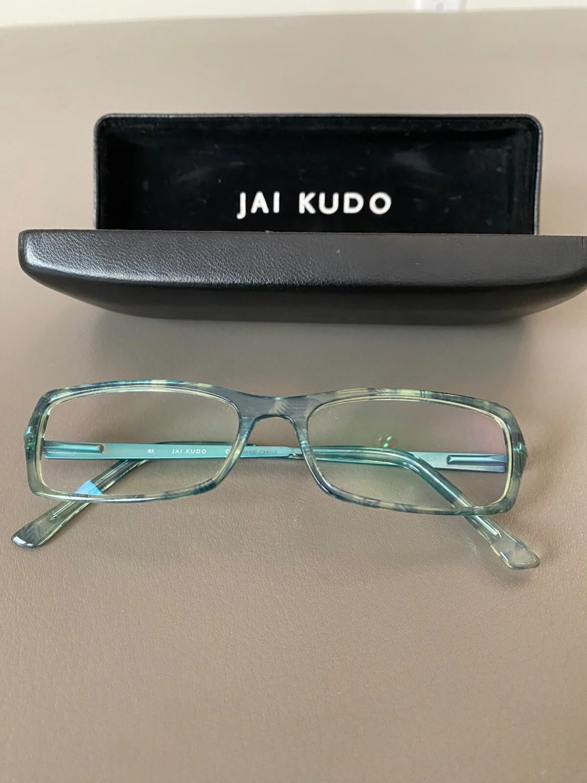 Jai Kudo Eyeglasses Aquamarine Teal Green Frames 50[]16 135 1700 P07 Full Rim 3