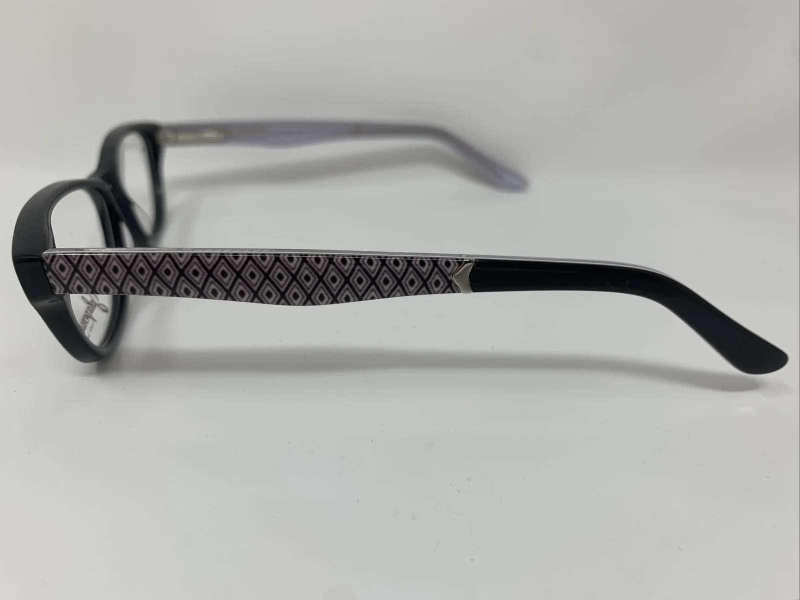 Jalapenos Eyeglasses Frames Jasmine Black 47-14-130 Full Rim Plastic GQ74 3