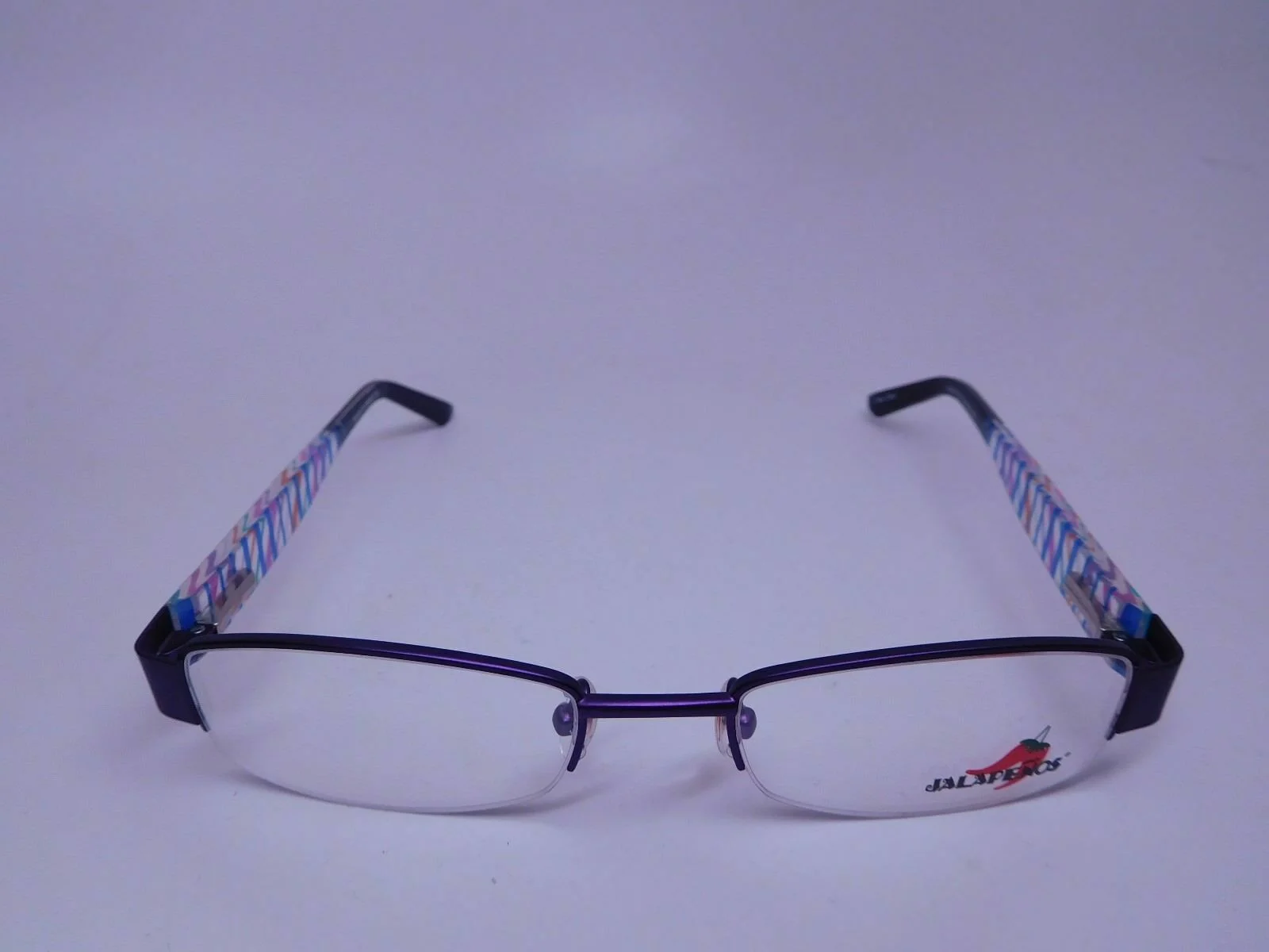 Jalapenos Who Says Purple Size 48-18-135 Eyeglasses Women 2