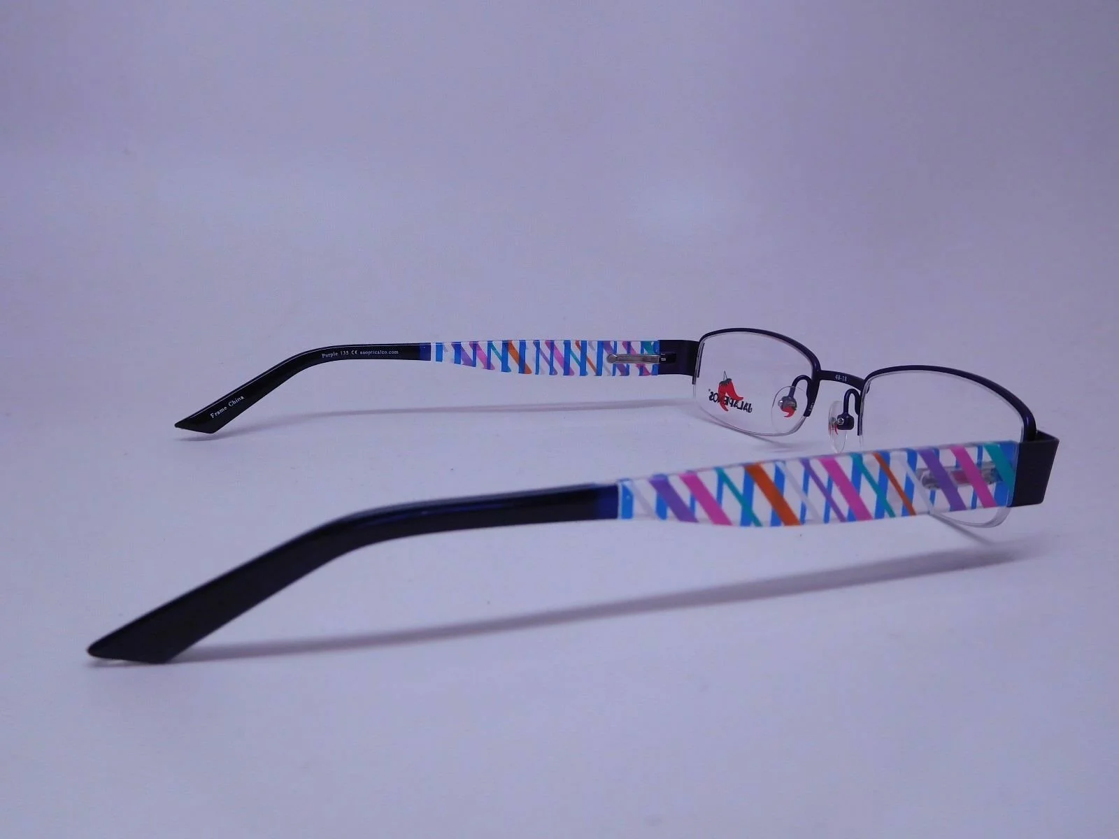 Jalapenos Who Says Purple Size 48-18-135 Eyeglasses Women 4