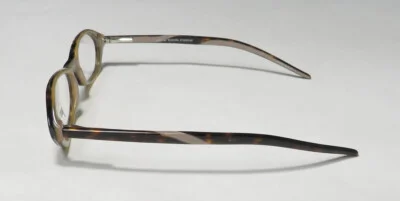 JAZZ 183 2 TORTOISE SLIM OVAL FULL RIM FRAME MADE IN ITALY DESIGNER EYEGLASSES 4