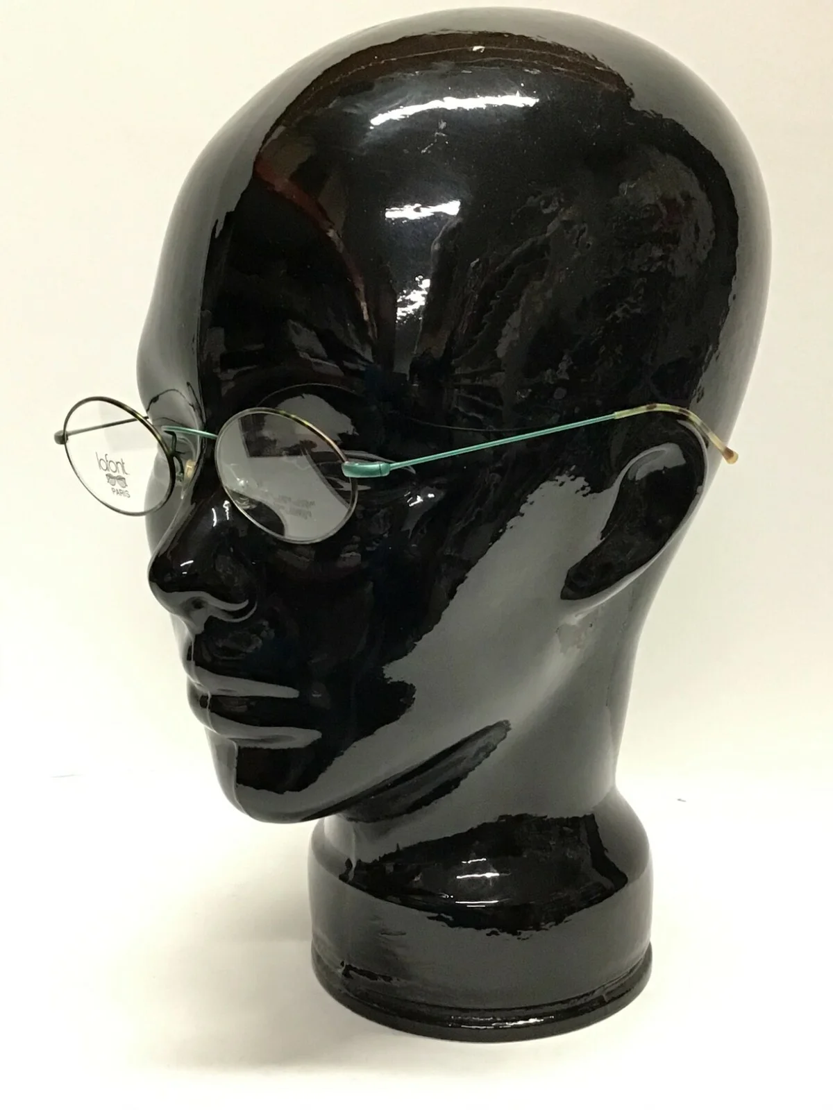 Jean Lafont 47 20 135 Green Metal Frames Designer Eyeglasses M606 Vintage French