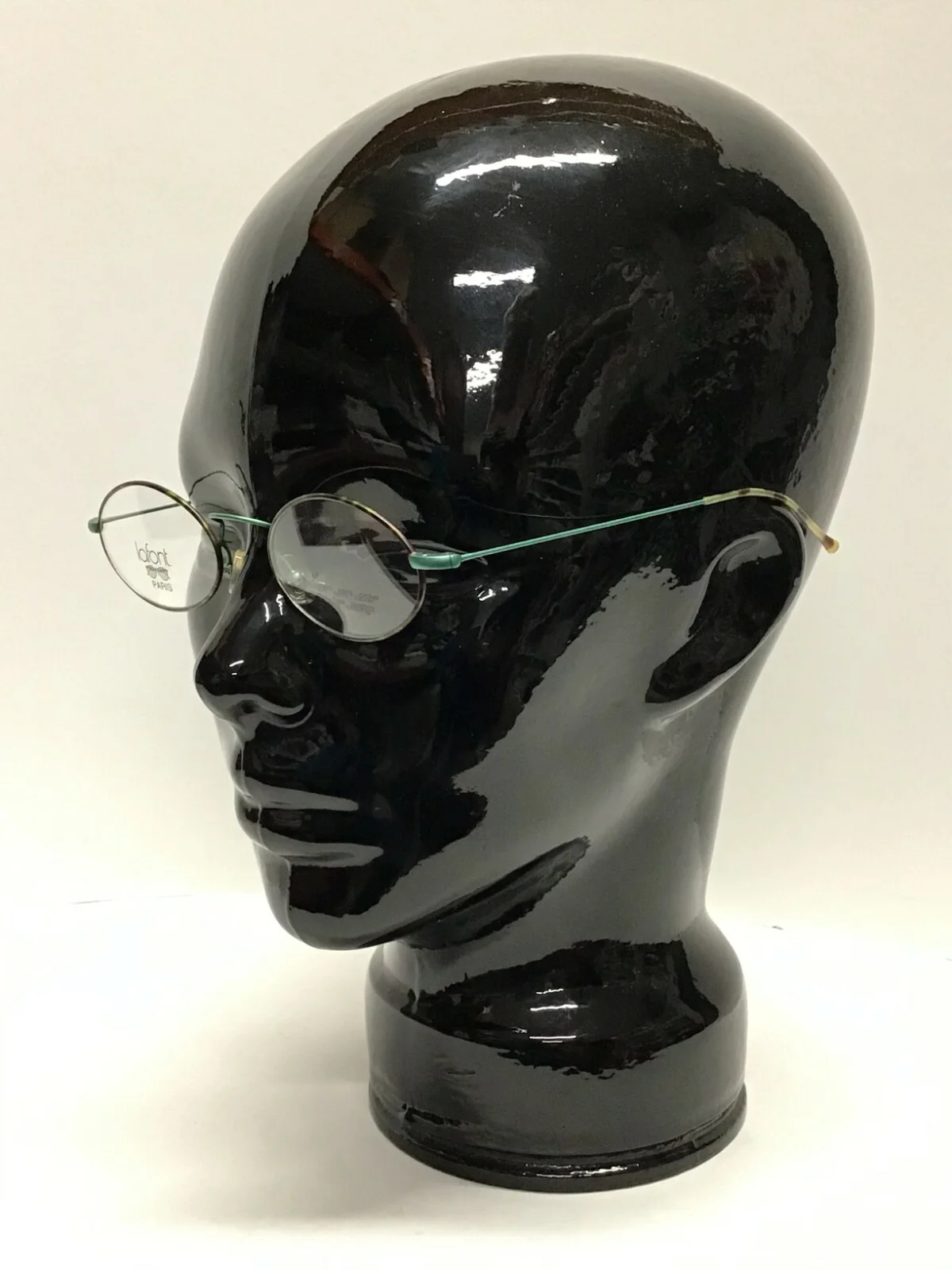 Jean Lafont 47 20 135 Green Metal Frames Designer Eyeglasses M606 Vintage French 2