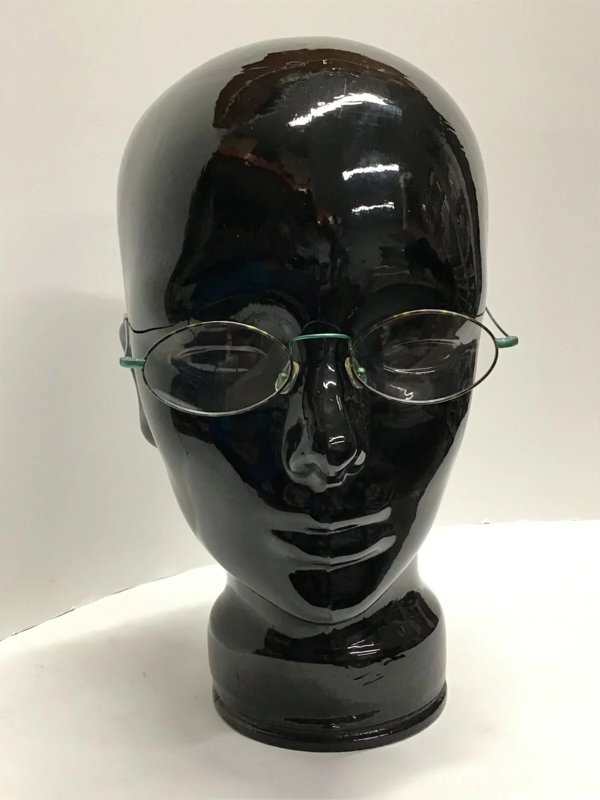 Jean Lafont 47 20 135 Green Metal Frames Designer Eyeglasses M606 Vintage French 3