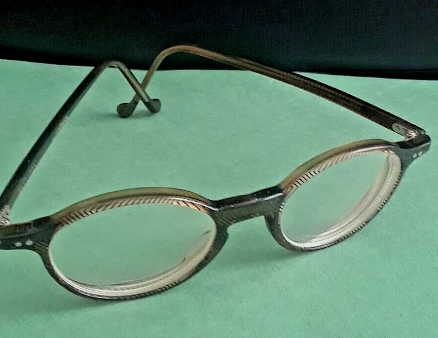 Jean Lafont Eyeglasses Concerto 427 Brown Round Frame France 45[18] 145