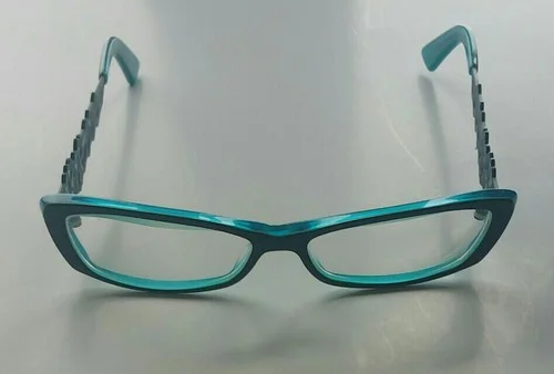 JEAN LAFONT FRANCE BLUE BLACK Eyeglasses Frames Women