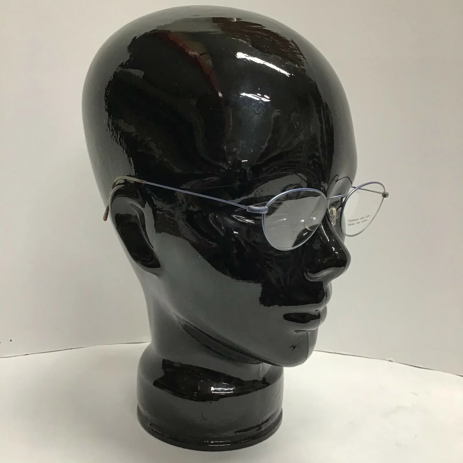 Jean Lafont L-60 48-19-135 Blue Silver Designer Eyeglasses Vintage French Frames 2