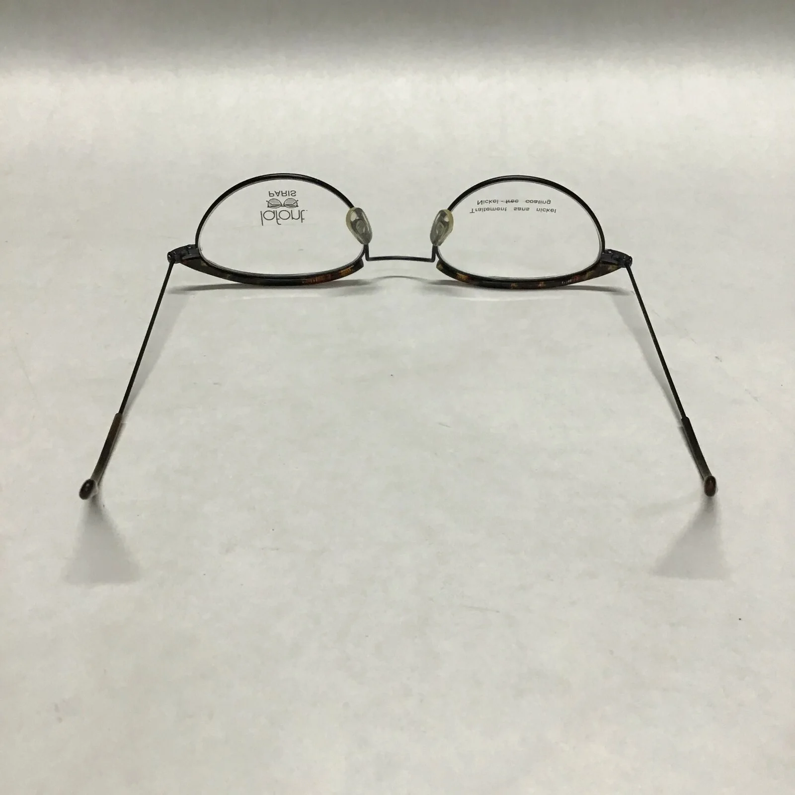 Jean Lafont L70 48-19-135 Black Tortoise Designer Eyeglass Vintage French Frames 4