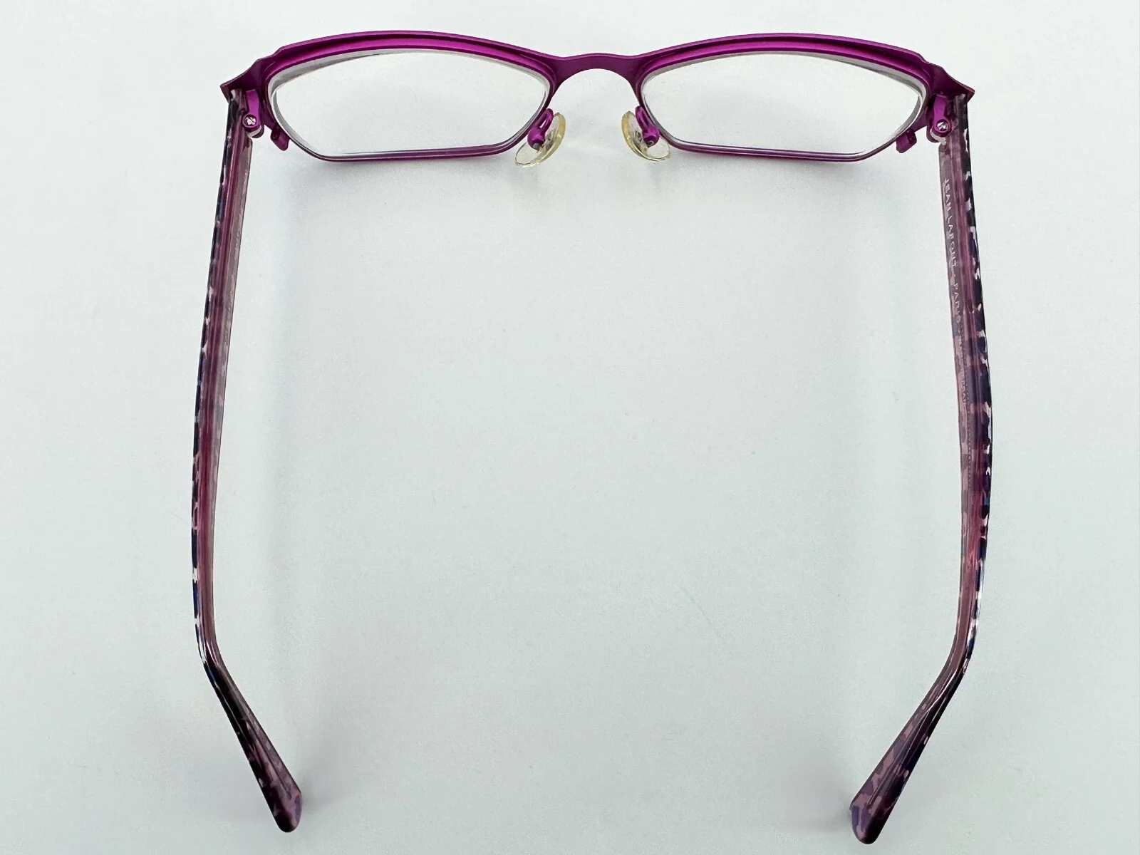 Jean LaFont Louise Eyeglasses FRAMES 376 Purple 51[]15-137 Blue I218 4
