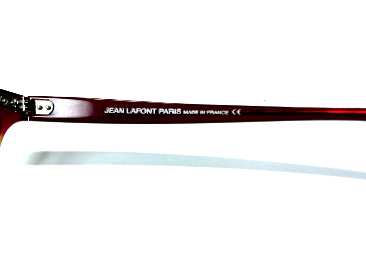 Jean Lafont Paris Artiste 48 49[]14 140 Red/Brown Frames 18D 4