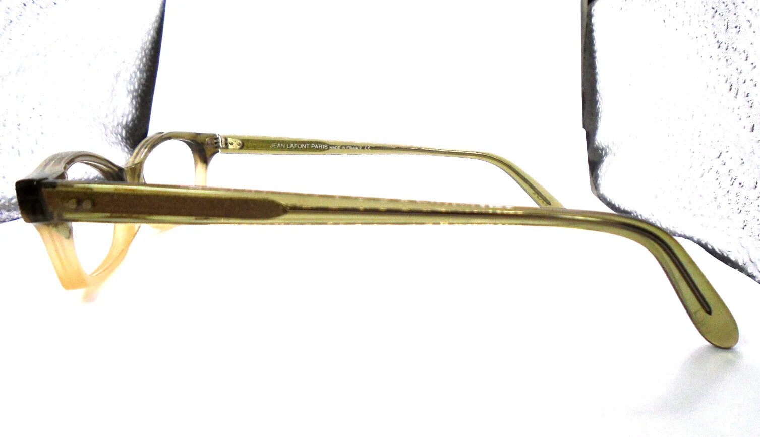 Jean Lafont Paris ARTISTE 48 Olive Green 49-14-140 Cateye Eyeglass Frames France 4