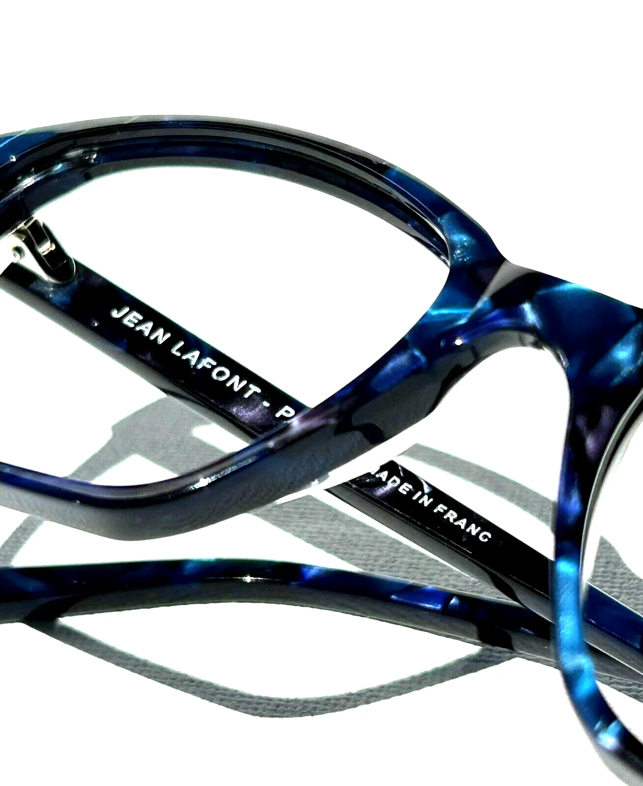 JEAN LAFONT PARIS Eyeglasses Frames PENSEE 3037 Blue Purple Tortoise 54-16-138 3