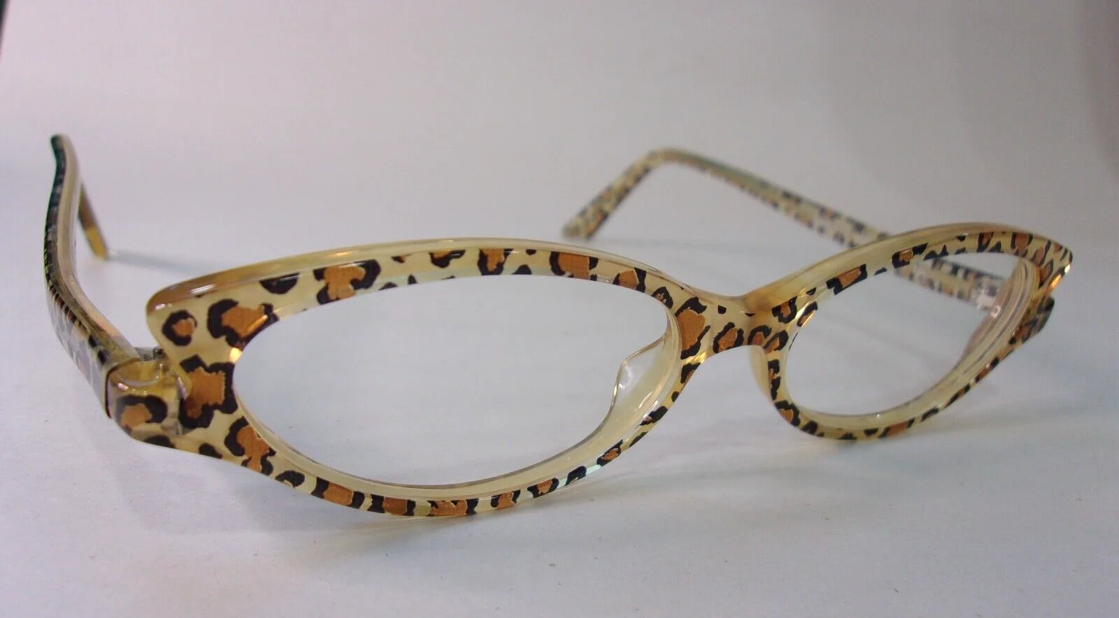 Jean Lafont Paris GINETTE 380 Leopard Print Eyeglass Frames Discontinued 2