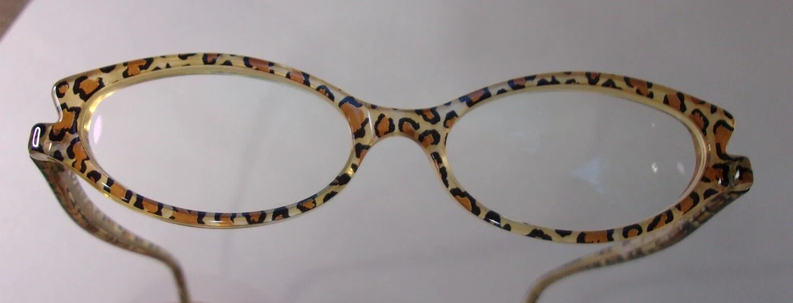 Jean Lafont Paris GINETTE 380 Leopard Print Eyeglass Frames Discontinued 4