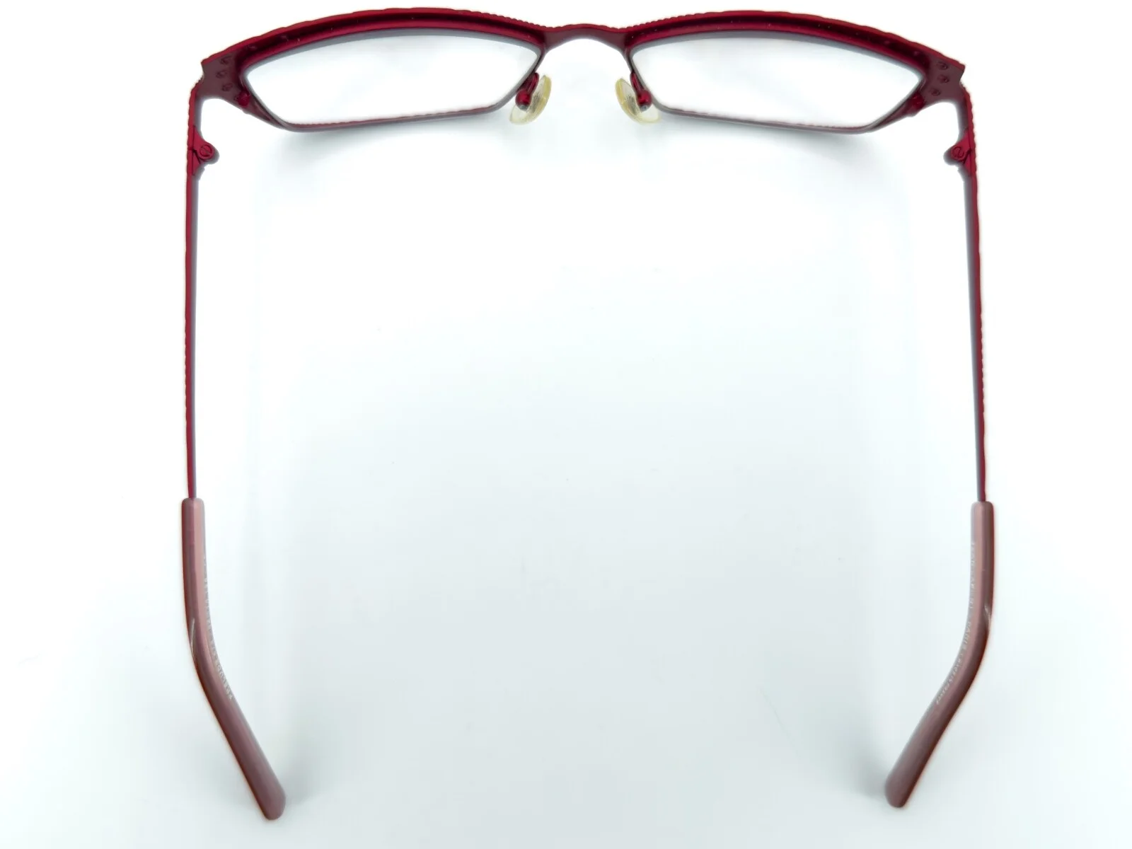 Jean Lafont Prelude Eyeglasses FRAMES 673 Red 54[]15-128 Cat Eye I210 4