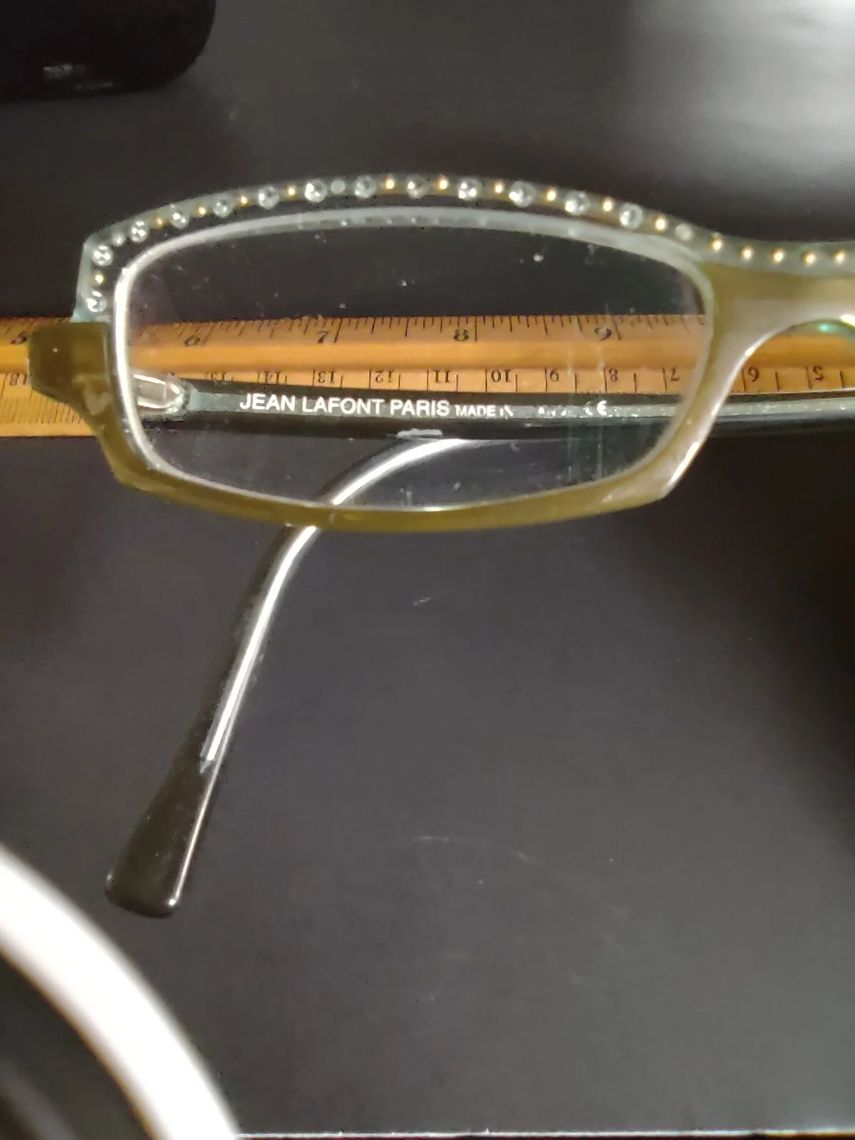 Jean Lafont Prescription Katy 606 Swarovski Crystal Studded Eyeglasses 3