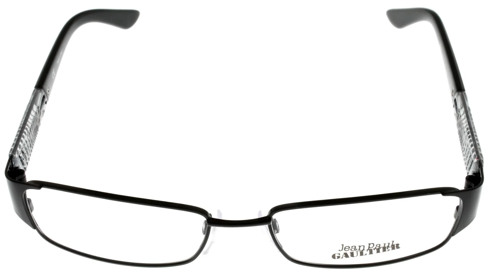 Jean Paul Gaultier Eyeglasses Frame Rectangular Women Gold Brown VJP561M 958 2