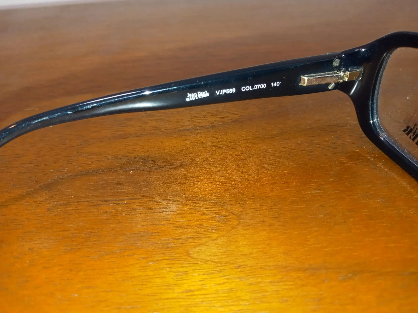 Jean Paul GAULTIER Eyeglasses Frame VJP589 0700 51-16-140 4