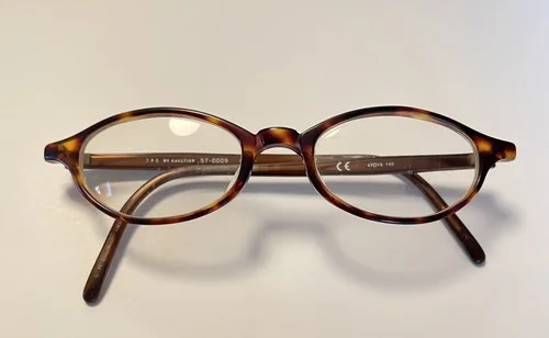Jean Paul Gaultier JPG Vintage Tortoiseshell ￼oval Eyeglasses Frames 57-0009
