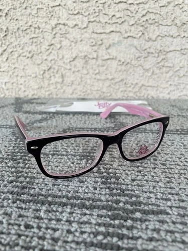 Jelly Bean Eyeglasses Eye Glasses Frames JB331 Berry Pink 47-15-130 Kids Demo