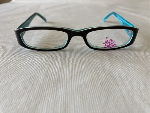 Jelly Bean Eyeglasses JB327 Brown/Teal 45-16-125