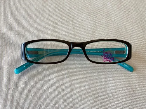 Jelly Bean Eyeglasses JB327 Brown/Teal 45-16-125 3