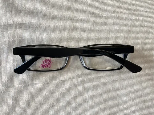 Jelly Bean Eyeglasses JB329 Black/Crystal 45-16-125 4