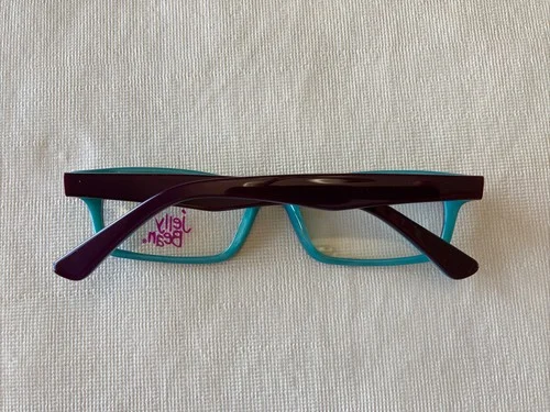 Jelly Bean Eyeglasses JB329 Burgundy/Turquoise 45-16-125 4