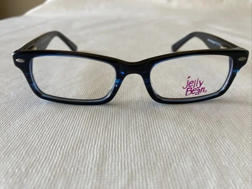 Jelly Bean Eyeglasses JB329 Navy 45-16-125
