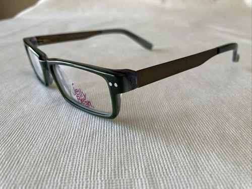 Jelly Bean Eyeglasses JB330 Green/Grey 45-15-130 2