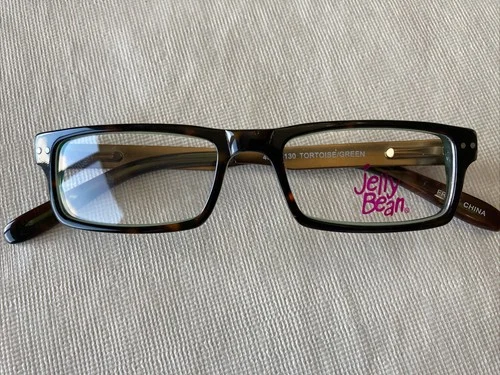 Jelly Bean Eyeglasses JB330 Tortoise/Green 45-15-130 3