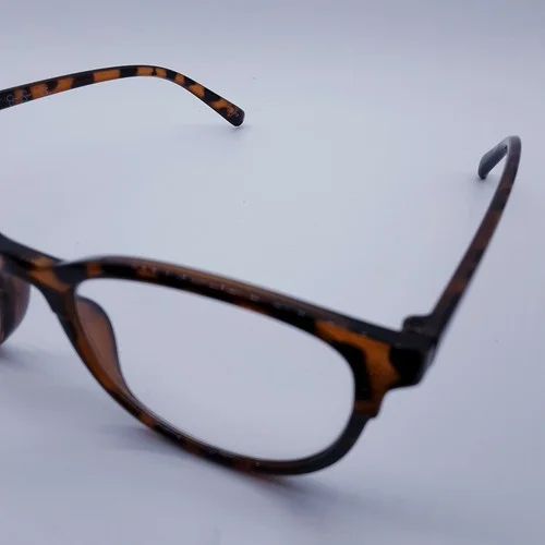JESSICA SIMPSON brown tortoise EYEWEAR Eyeglasses readers FRAMES LADIES +1.50 2