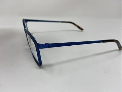 Jessica Simpson Eyeglasses Frame J1102 BLKS BLUE METAL 53-16-135 Full Rim A357 2