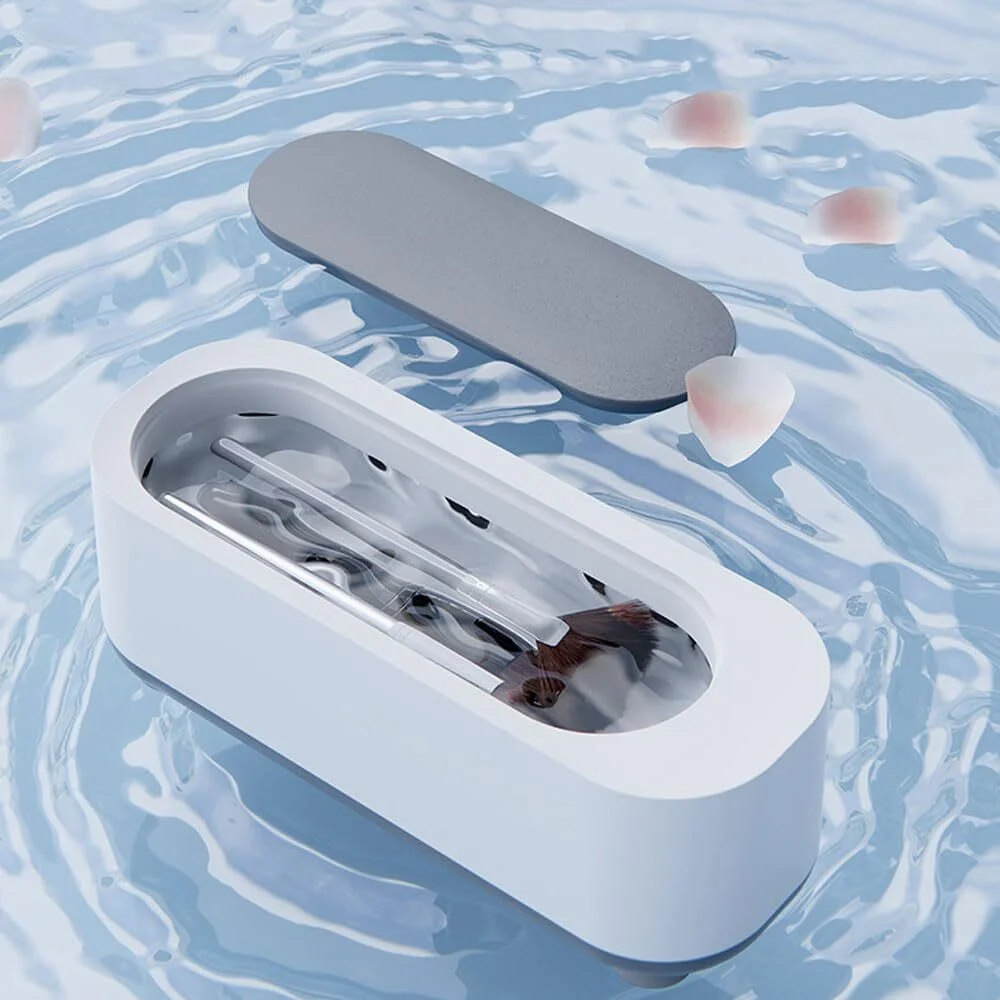 Jewelry Cleaning Machine Portable Eyeglasses Watches Heads Ultrasonic Cleaner US 4
