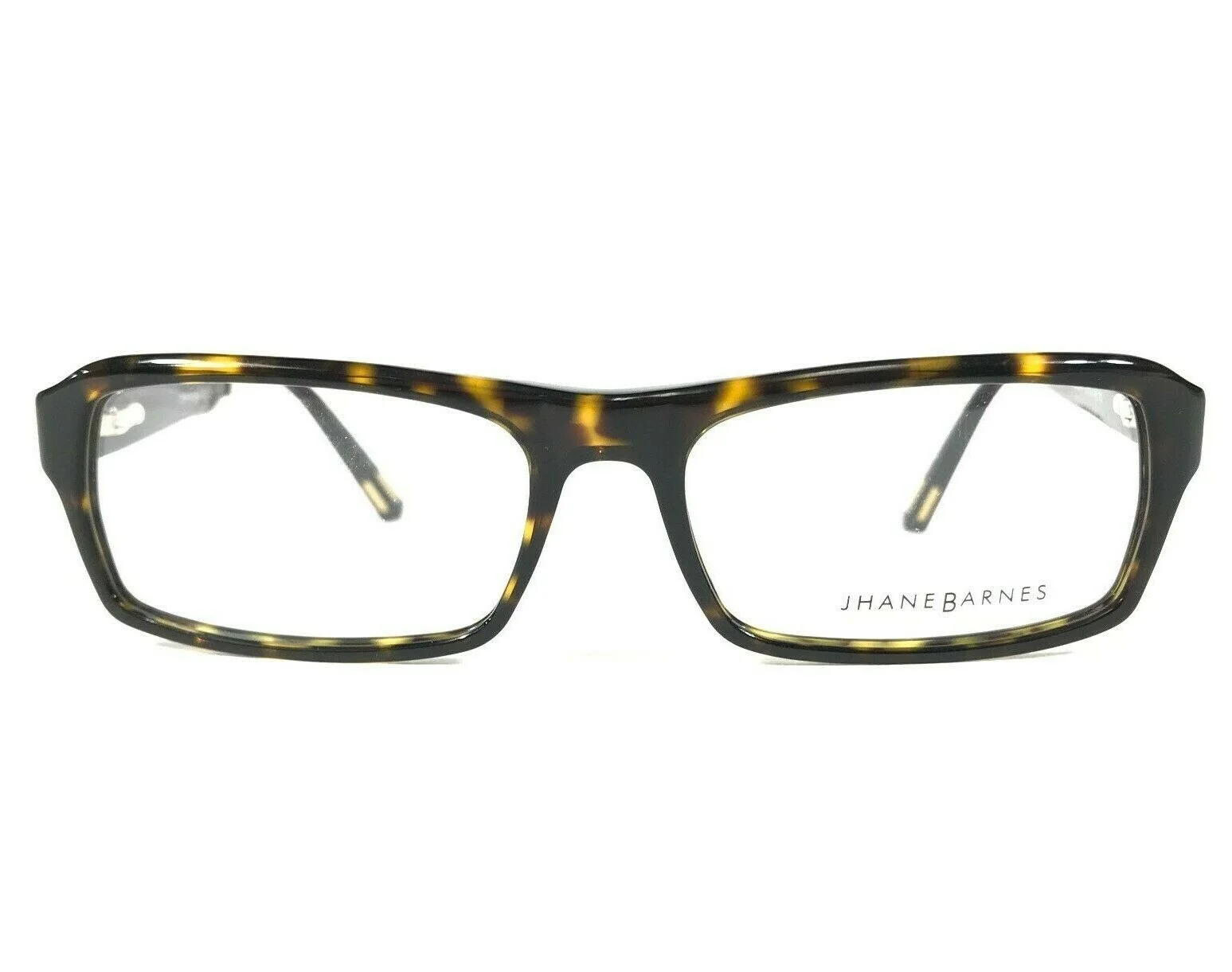 Jhane Barnes Eyeglasses Frames ADJACENT TO Tortoise Rectangular 56-16-145