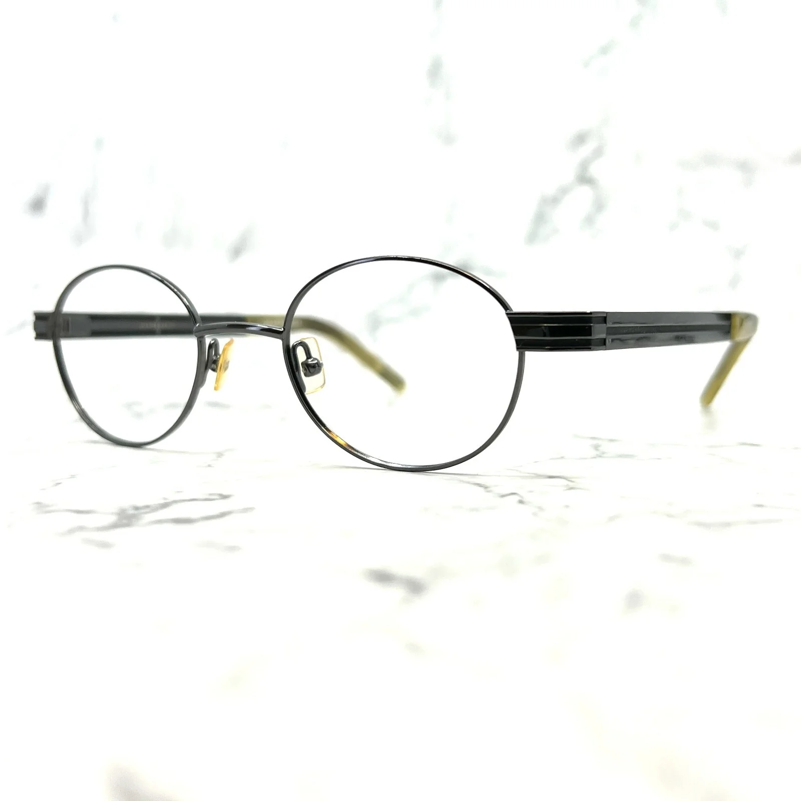 Jhane Barnes Eyeglasses Frames Mens ROUNDABOUT GM 46-20-140