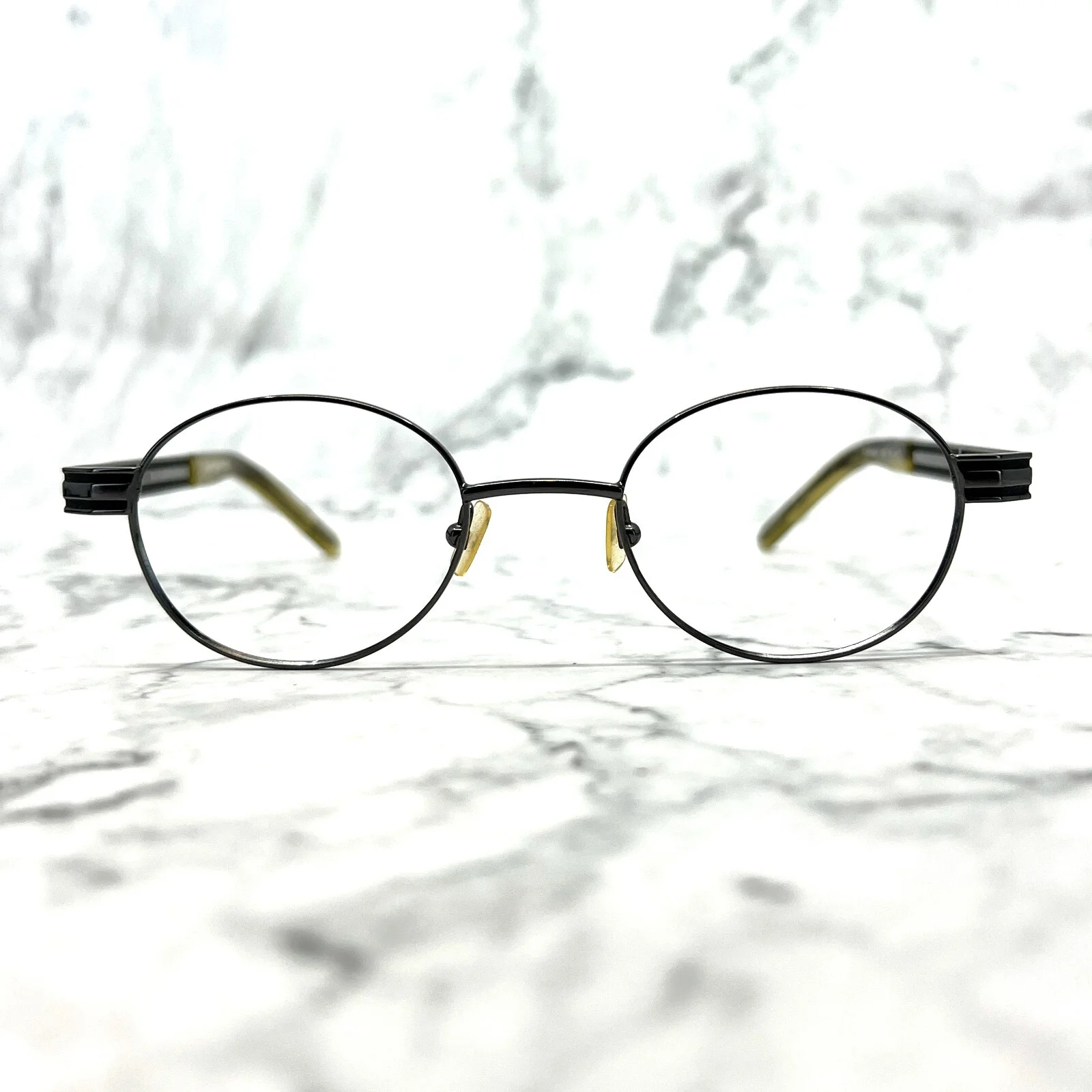 Jhane Barnes Eyeglasses Frames Mens ROUNDABOUT GM 46-20-140 2