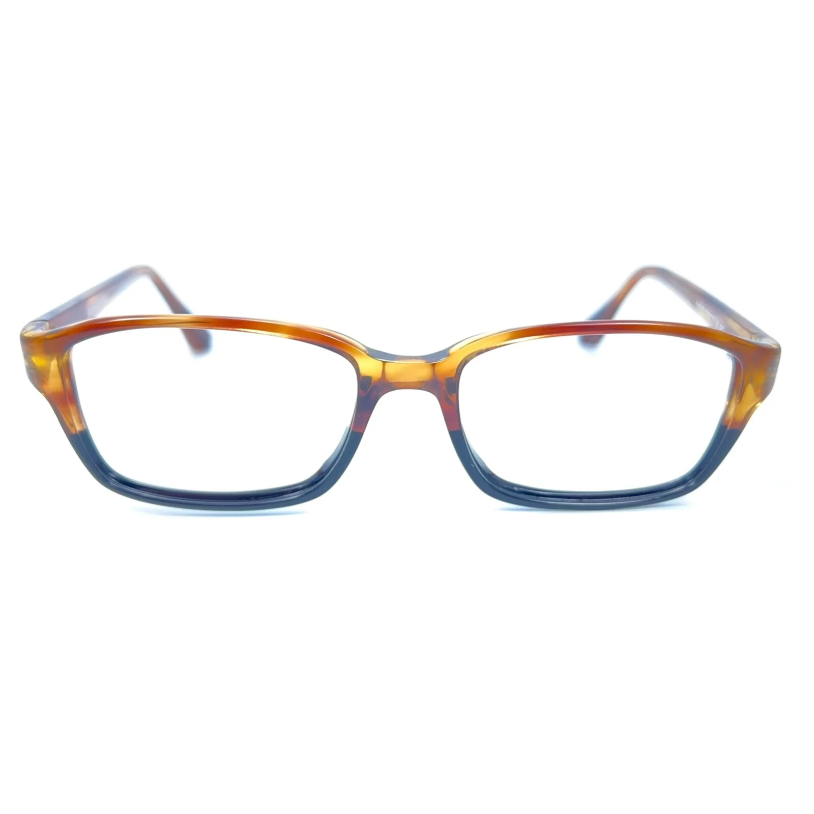 Jhane Barnes Ratio Clear Brown Black Fade Eyeglasses Frame 50-17-135 Eyewear 3