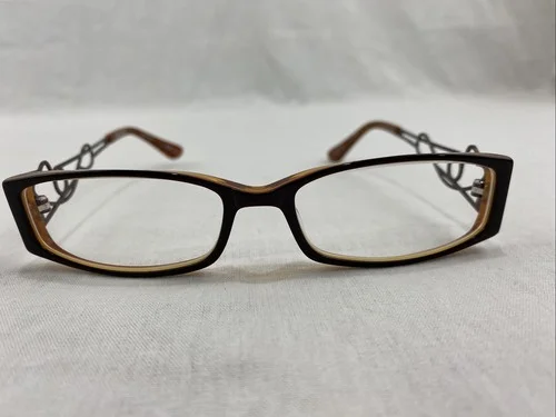 Jill Stuart Designer Eyeglasses JS172-1 Brown / Orange 50()15-140
